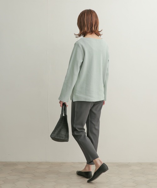 URBAN RESEARCH DOORS（アーバンリサーチドアーズ）の「ストレッチテーパードパンツ（その他パンツ・レディース・チャコールグレー/ブラック・1/0/00）」の16枚目の写真