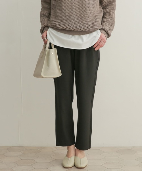 URBAN RESEARCH DOORS（アーバンリサーチドアーズ）の「ストレッチテーパードパンツ（その他パンツ・レディース・チャコールグレー/ブラック・1/0/00）」の21枚目の写真