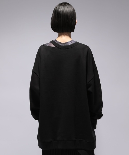 【HARE】ポイントシシュウスウェット Web/レディース単独店限定 HARE｜フラワーハーフZIPシシュウシャツ | Rakuten Fashion(楽天