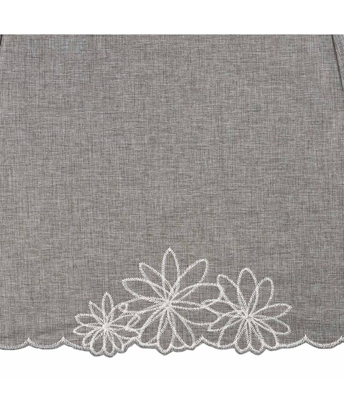 UVO(ウーボ)の「★完全遮光100% 最強の日傘「UVO(ウーボ)」 12本骨 長傘 刺繍フラワー Wpc.(長傘・レディース・ベージュ/ブラック/パープル/ブルーグレー/オフホワイト/ピンク/ラベンダー/サンドベージュ/グレー/サックスブルー・FREE)」の16枚目の写真