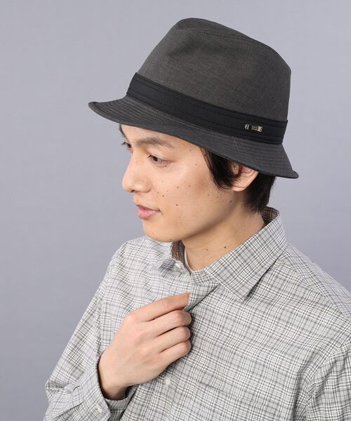 TAKEO KIKUCHI(タケオキクチ)の「◆【スタンダード】 シャンブレーエステルハット(ハット・メンズ・グレー/ネイビー・00)」の13枚目の写真