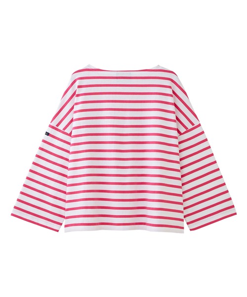 NIMES(ニーム)の「Leminor ボーダー ビッグ(Tシャツ/カットソー・レディース・レッド/ブラック/ピンク・FREE)」の11枚目の写真