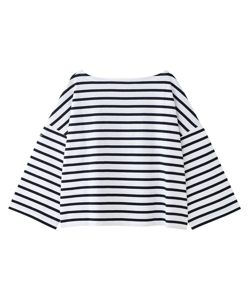 NIMES(ニーム)の「Leminor ボーダー ビッグ(Tシャツ/カットソー・レディース・レッド/ブラック/ピンク・FREE)」の9枚目の写真