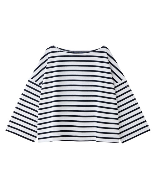 NIMES(ニーム)の「Leminor ボーダー ビッグ(Tシャツ/カットソー・レディース・レッド/ブラック/ピンク・FREE)」の8枚目の写真