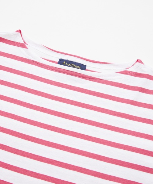 NIMES(ニーム)の「Leminor ボーダー ビッグ(Tシャツ/カットソー・レディース・レッド/ブラック/ピンク・FREE)」の17枚目の写真