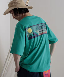【Franklin Climbing/フランクリンクライミング】ボックスロゴ バックプリントTシャツ