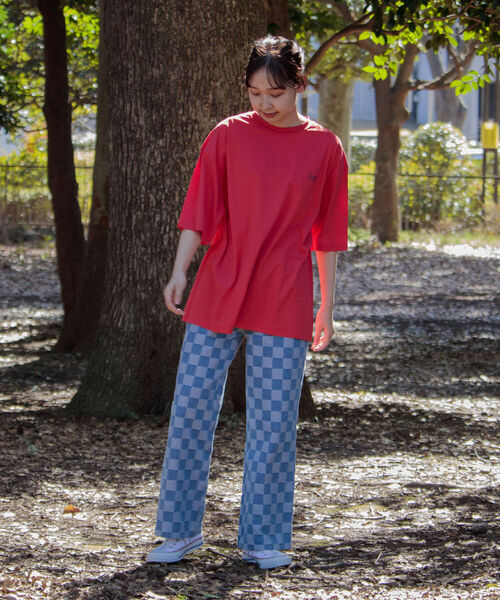 Franklin Climbing（フランクリンクライミング）の「【Franklin Climbing/フランクリンクライミング】ボックスロゴ バックプリントTシャツ（Tシャツ/カットソー・メンズ・オフホワイト/ブラック/ターコイズブルー/マスタード/レッド・SMALL/MEDIUM/LARGE）」の11枚目の写真