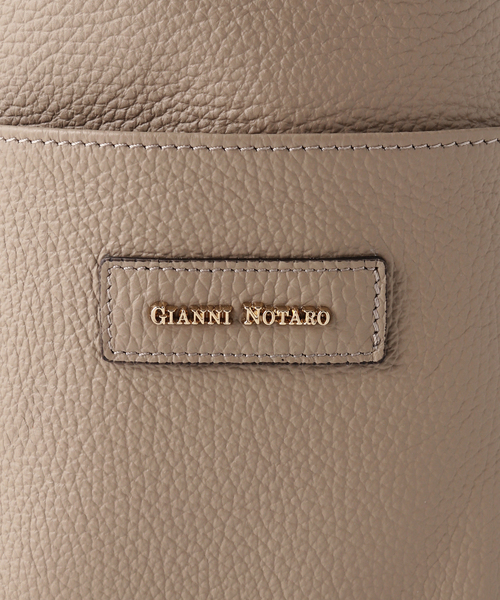 IENA(イエナ)の「【GIANNI NOTARO/ジャノニ ノターロ】レザートートBAG(トートバッグ・レディース・ブラック/ベージュ・FREE)」の15枚目の写真