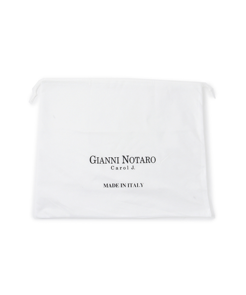 IENA(イエナ)の「【GIANNI NOTARO/ジャノニ ノターロ】レザートートBAG(トートバッグ・レディース・ブラック/ベージュ・FREE)」の19枚目の写真