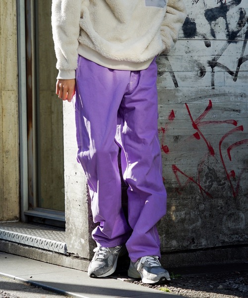 Wrangler(ラングラー)の「【WRANGLER/ラングラー】カラーペインターパンツ ワイドシルエット(その他パンツ・メンズ・ブラック/ダークグリーン/グレー/ブルー系その他/ブルー/ホワイト/グリーン/イエロー/パープル/オレンジ/マスタード・SMALL/LARGE/X-LARGE/MEDIUM)」の8枚目の写真