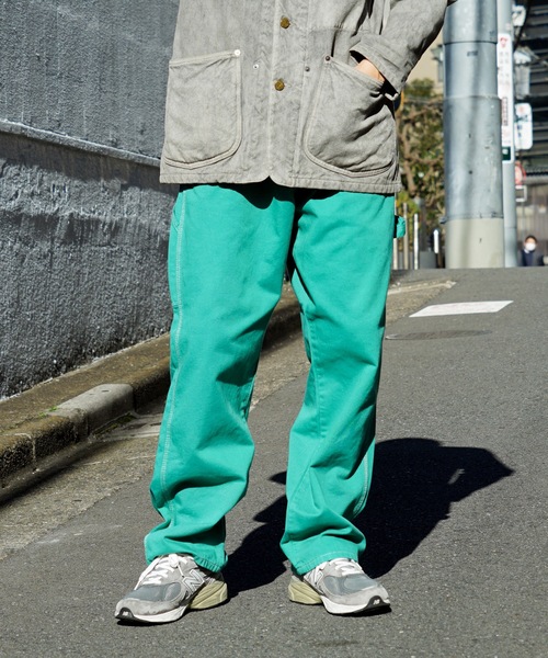 Wrangler(ラングラー)の「【WRANGLER/ラングラー】カラーペインターパンツ ワイドシルエット(その他パンツ・メンズ・ブラック/ダークグリーン/グレー/ブルー系その他/ブルー/ホワイト/グリーン/イエロー/パープル/オレンジ/マスタード・SMALL/LARGE/X-LARGE/MEDIUM)」の1枚目の写真