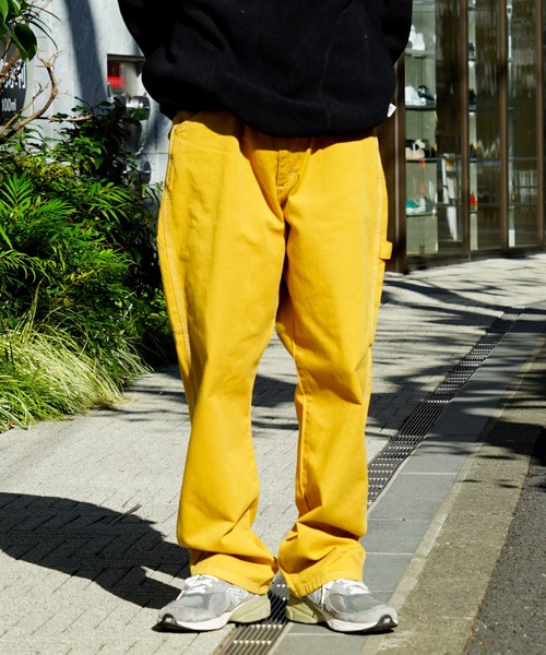 Wrangler(ラングラー)の「【WRANGLER/ラングラー】カラーペインターパンツ ワイドシルエット(その他パンツ・メンズ・ブラック/ダークグリーン/グレー/ブルー系その他/ブルー/ホワイト/グリーン/イエロー/パープル/オレンジ/マスタード・SMALL/LARGE/X-LARGE/MEDIUM)」の10枚目の写真