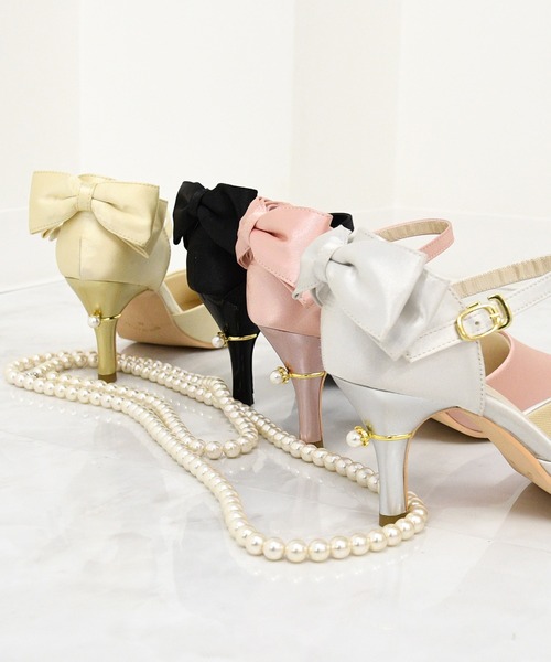 NOFALL(ノーフォール)の「バックリボンセパレートラウンドトゥパンプス(パンプス・レディース・ブラック系その他/ピンク系その他/シルバー系その他/ゴールド系その他・LL/3L/SS/S/M/L)」の21枚目の写真