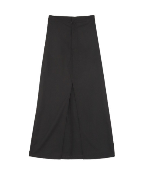 AMAIL(アマイル)の「Over slit long skirt(スカート・レディース・ブラック/ベージュ・FREE)」の20枚目の写真