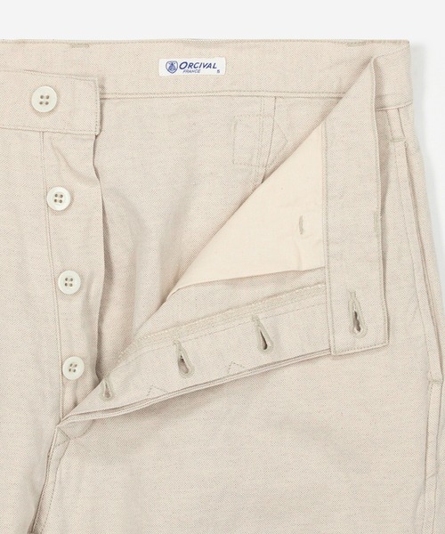 ORCIVAL（オーシバル）の「ORCIVAL | フレンチワークパンツ LIX MEN（その他パンツ・メンズ・アイボリー・4/5）」の7枚目の写真