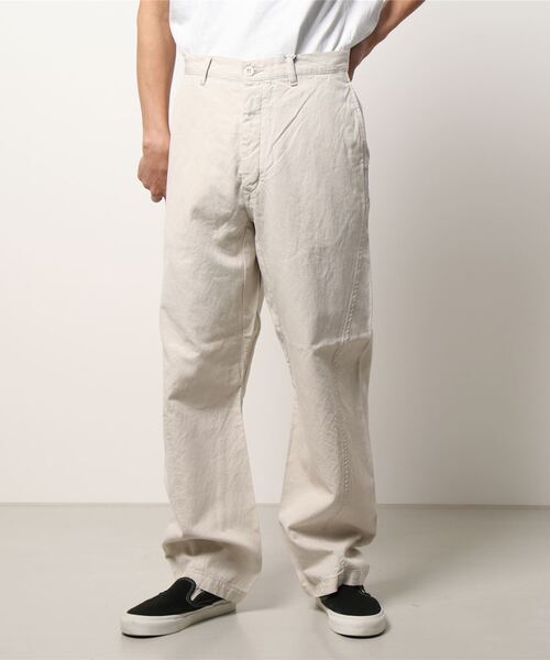 ORCIVAL（オーシバル）の「ORCIVAL | フレンチワークパンツ LIX MEN（その他パンツ・メンズ・アイボリー・4/5）」の4枚目の写真