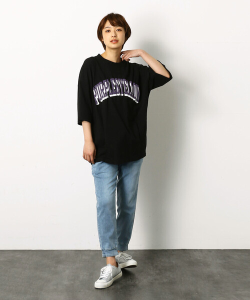 Purple&Yellow(パープルアンドイエロー)の「ストレッチジョガーパンツ(デニムパンツ・メンズ・ワンウォッシュ/ライトインディゴブルー・X-SMALL/SMALL/X-LARGE/MEDIUM/LARGE)」の11枚目の写真