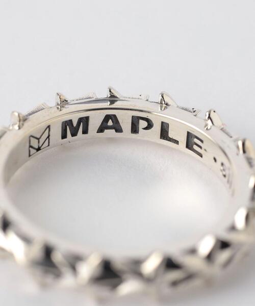 MAPLE STAR リング　1/20 14Ｋ Maple（メープル）の「＜MAPLE＞ STAR RING/リング（リング）」 - WEAR