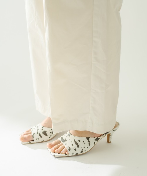 mystic（ミスティック）の「[otonamystic] タックワイドチノパンツ（チノパンツ・レディース・オフホワイト/キャメル・FREE）」の22枚目の写真