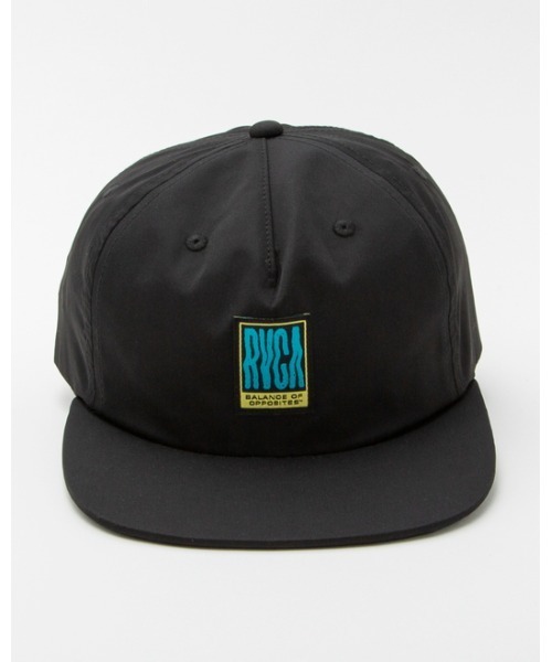RVCA(ルーカ)の「RVCA メンズ 【OUANO】 POOL SNAP キャップ【2022年夏モデル】/ルーカ帽子(キャップ・メンズ・ブラック・FREE)」の2枚目の写真