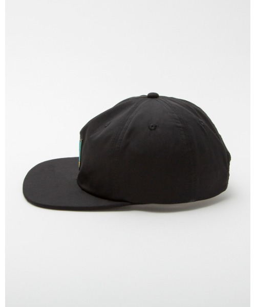 RVCA(ルーカ)の「RVCA メンズ 【OUANO】 POOL SNAP キャップ【2022年夏モデル】/ルーカ帽子(キャップ・メンズ・ブラック・FREE)」の3枚目の写真