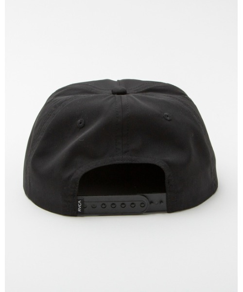 RVCA(ルーカ)の「RVCA メンズ 【OUANO】 POOL SNAP キャップ【2022年夏モデル】/ルーカ帽子(キャップ・メンズ・ブラック・FREE)」の4枚目の写真
