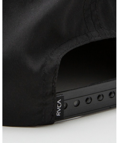 RVCA(ルーカ)の「RVCA メンズ 【OUANO】 POOL SNAP キャップ【2022年夏モデル】/ルーカ帽子(キャップ・メンズ・ブラック・FREE)」の7枚目の写真