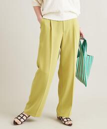 BEAUTY&YOUTH UNITED ARROWS | ダブルクロスタックワイド ストレートパンツ3 -ウォッシャブル-(その他パンツ)