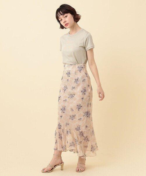 ME COUTURE（ミークチュール）の「Ｐｒｉｓｍａｔｉｃ　Ｔシャツ（Tシャツ/カットソー・レディース・オフホワイト/ミント/ピンクベージュ・FREE）」の11枚目の写真