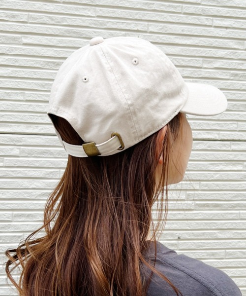 CLEA(クレア)の「【stonedoorコラボ】TWILL CAP ツイルキャップ(キャップ・レディース・ブラック/ベージュ/カーキ/ライトベージュ/ライトブルー/ダークブルー/ブラック系その他・FREE)」の14枚目の写真