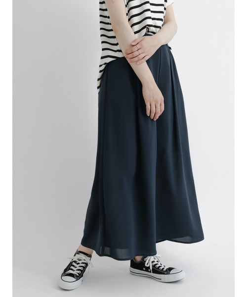 Samansa Mos2 blue（サマンサモスモスブルー）の「アソートスカーチョ（その他パンツ・レディース・ネイビー/ベージュ/モカ/ブラック・ﾌﾘ-）」の16枚目の写真