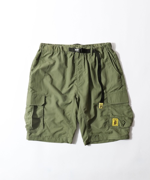 COBMASTER（コブマスター）の「【別注】【COBMASTER】撥水加工 接触冷感 水陸両用 ナイロンアクティブ カーゴイージーショートパンツ（カーゴパンツ・メンズ・ブラック/ダークグリーン/ベージュ/パープル/オリーブ/イエロー/オレンジ/ブルー/チャコール・MEDIUM/LARGE/X-LARGE）」の5枚目の写真
