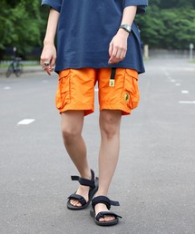 COBMASTER | 【別注】【COBMASTER】撥水加工 接触冷感 水陸両用 ナイロンアクティブ カーゴイージーショートパンツ【ユニセックス】(カーゴパンツ)