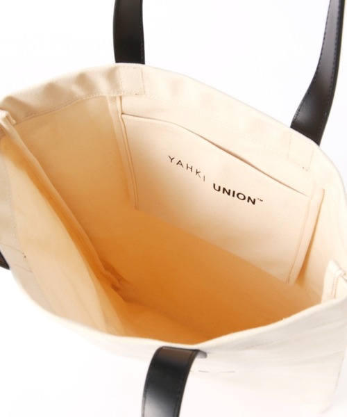 YAHKI（ヤーキ）の「(YAHKI)トートバッグ（トートバッグ・レディース・ホワイト/カーキ・FREE）」の15枚目の写真
