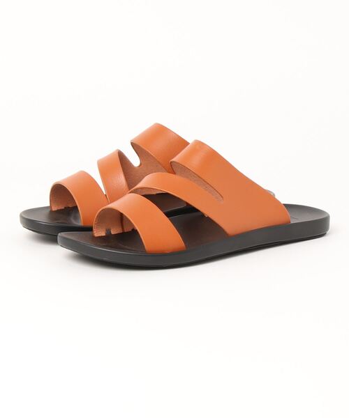 hardcover(ハードカバー)の「【z】【hardcover】フェイクレザーサンダル(サンダル・メンズ・キャメル/ブラック・MEDIUM/SMALL)」の15枚目の写真