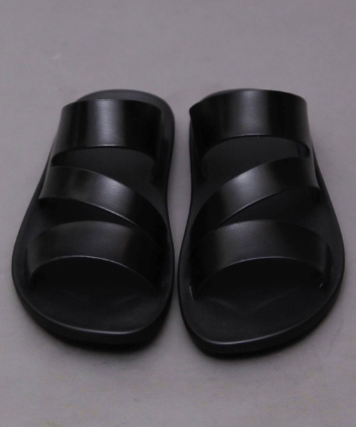 hardcover(ハードカバー)の「【z】【hardcover】フェイクレザーサンダル(サンダル・メンズ・キャメル/ブラック・MEDIUM/SMALL)」の10枚目の写真