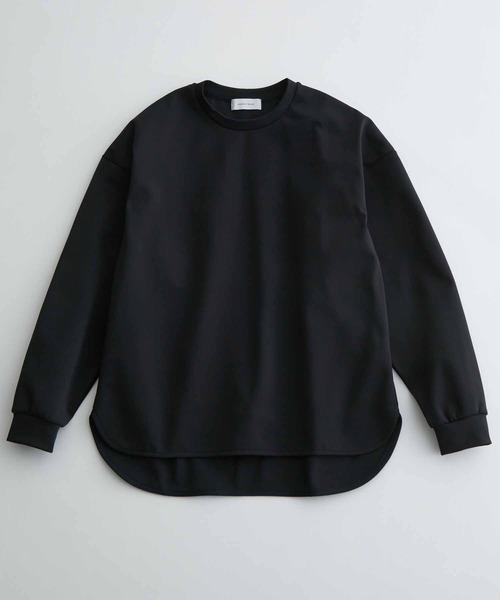 ADAM ET ROPE'(アダムエロペ)の「テックスブリット ポンチドロップショルダーL/S Tee/イージーケア(Tシャツ/カットソー・メンズ・ブラック/キャメル/オフホワイト/ネイビー・L/M)」の3枚目の写真