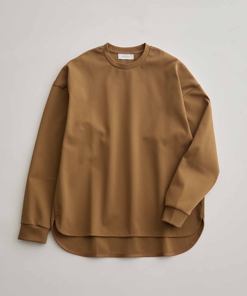 ADAM ET ROPE'(アダムエロペ)の「テックスブリット ポンチドロップショルダーL/S Tee/イージーケア(Tシャツ/カットソー・メンズ・ブラック/キャメル/オフホワイト/ネイビー・L/M)」の21枚目の写真