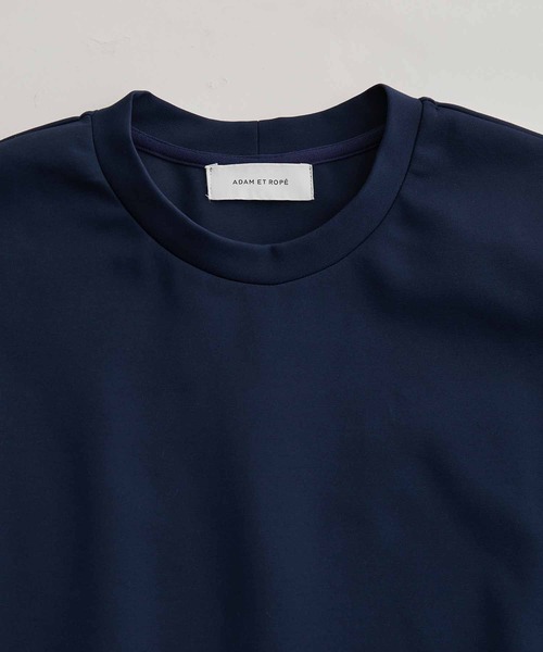 ADAM ET ROPE'(アダムエロペ)の「テックスブリット ポンチドロップショルダーL/S Tee/イージーケア(Tシャツ/カットソー・メンズ・ブラック/キャメル/オフホワイト/ネイビー・L/M)」の13枚目の写真