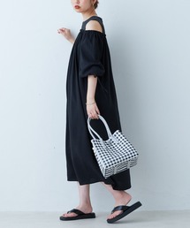 natural couture | 2022AWアイテム/肩出しレイヤードワンピース(ワンピース)