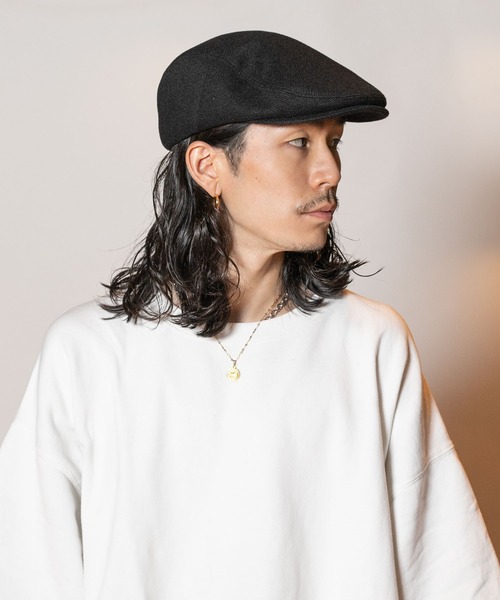 CA4LA(カシラ)の「HUN-SLIM-P(ハンチング/ベレー帽・メンズ・ブラック/ベージュ/グレー・M/L)」の5枚目の写真