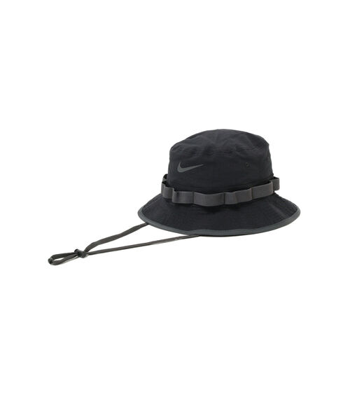 NIKE（ナイキ）の「NIKE / Boonie Bucket Hat（ハット・メンズ・ブラック/ベージュ・ONE SIZE）」の2枚目の写真