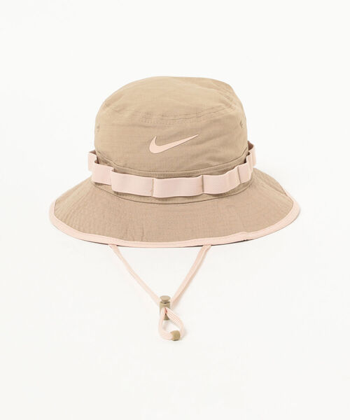 NIKE（ナイキ）の「NIKE / Boonie Bucket Hat（ハット・メンズ・ブラック/ベージュ・ONE SIZE）」の5枚目の写真