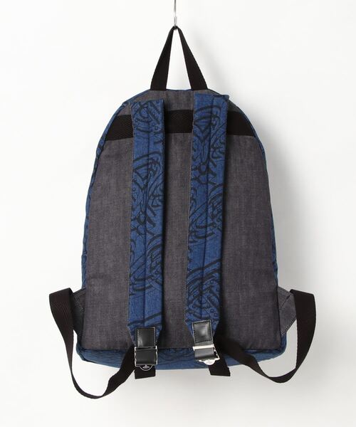 Vivienne Westwood(ヴィヴィアンウエストウッド)の「NEW ORB REPEAT PRINT DENIMリュック(バックパック/リュック・レディース・インディゴブルー・FREE)」の2枚目の写真
