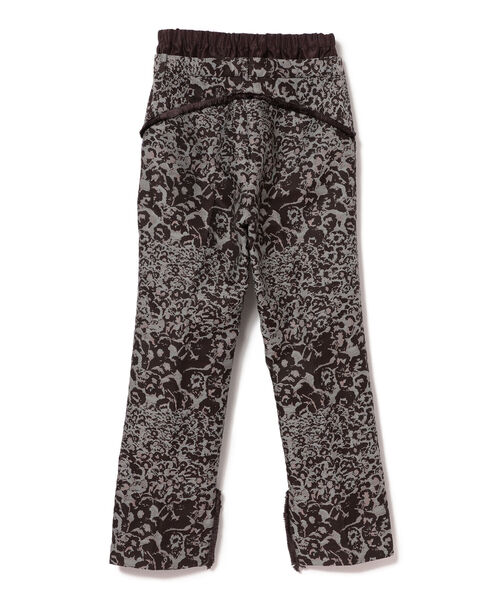 BEAMS BOY(ビームスボーイ)の「maturely / Flower Jacquard Fringe Slacks(その他パンツ・レディース・パープル/オリーブ・1/0)」の14枚目の写真