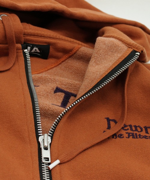 【最終値下げ】RNA BIGロングZip Upパーカー　スカル刺繍 RNA（アールエヌエー）の「M1934 BIGロングZip Upパーカー（パーカー