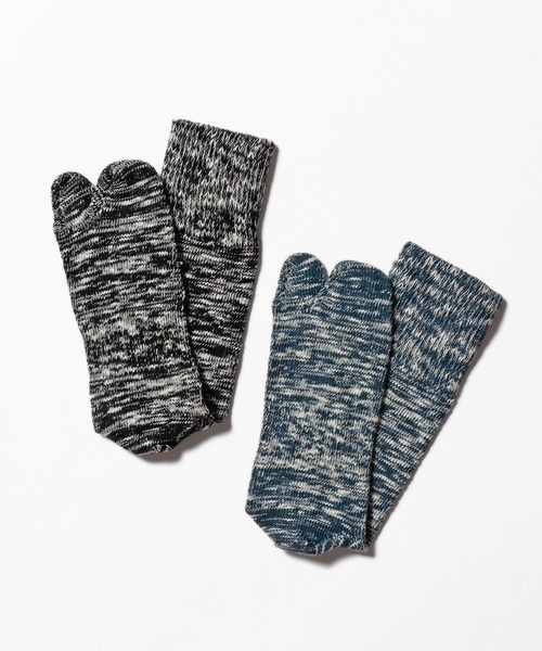ROOPTOKYO（ループトウキョウ）の「NODAL/ノーダル Slub Socks 足袋ソックス（ソックス/靴下・メンズ・ブラック/ネイビー・FREE）」の7枚目の写真