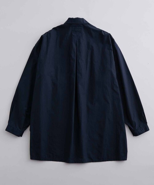 ADAM ET ROPE'（アダムエロペ）の「オーバーサイズ スモックシャツ（シャツ/ブラウス・メンズ・ネイビー/ボルドー・M/L）」の18枚目の写真