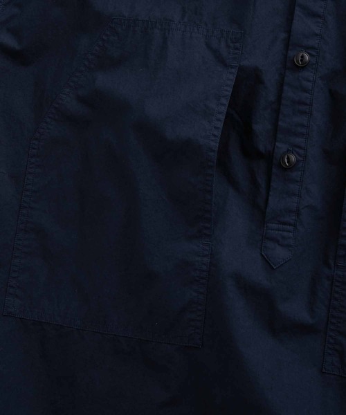 ADAM ET ROPE'（アダムエロペ）の「オーバーサイズ スモックシャツ（シャツ/ブラウス・メンズ・ネイビー/ボルドー・M/L）」の9枚目の写真