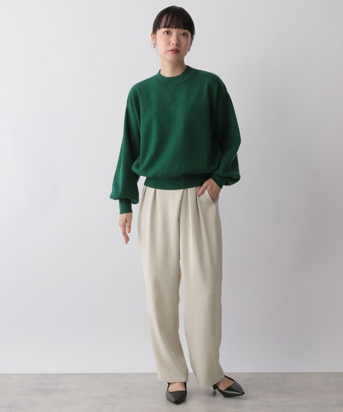 LOWRYS FARM（ローリーズファーム）の「アシメテーパードパンツ　162296（その他パンツ・レディース・ブラック/アイボリー/イエロー・MEDIUM/LARGE）」の4枚目の写真